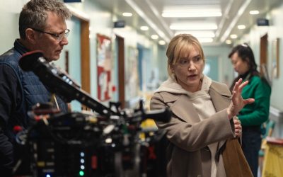 Kate Winslet directing 'Goodbye June.'