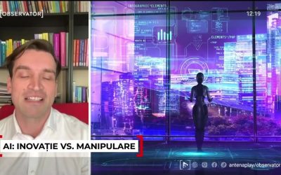 Cîțu: Vorbesc despre comisia pentru inteligența artificială la Antena 1