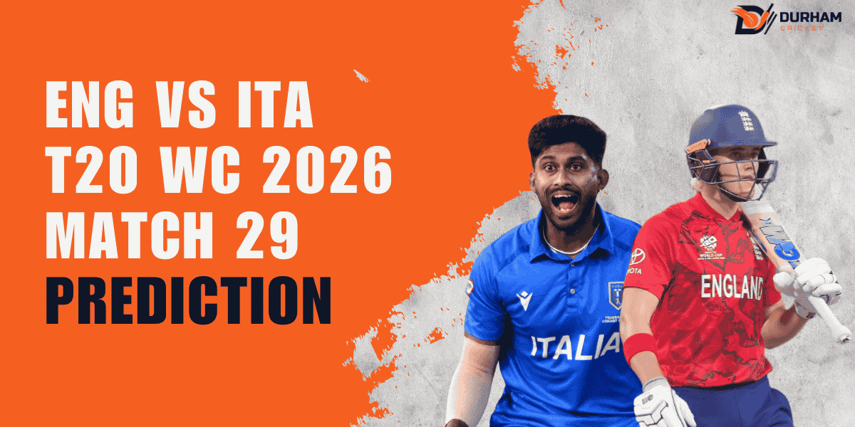 ENG vs ITA T20 WC 2026: Prognostic și cote pentru meciul 29, 16 feb.