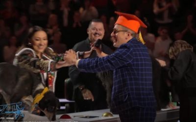 Câinele dresorului surclasează vedetele la „Românii au talent” cu Golden Buzz!