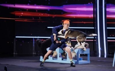 Dresorul din Franța, starul serii la „Românii au talent” cu câinii săi!