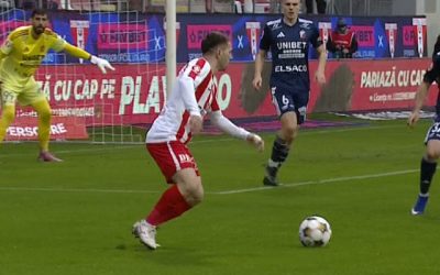 UTA învinge FC Botoșani cu 1-0! GOOOL Pospielov, live pe Digi Sport 1