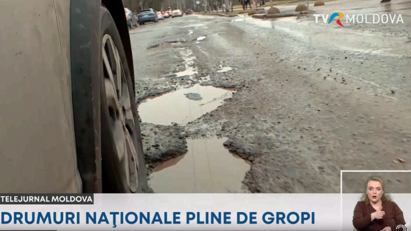 Șoferii plătesc prețul nepăsării: drumuri proaste în toată țara, reparații promise la primăvară