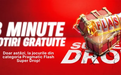 Pragmatic Flash Super Drop - ai 3 minute de Rotiri Gratuite la Superbet!
