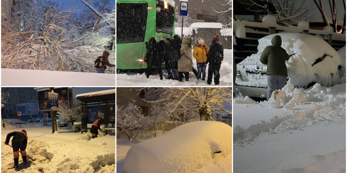 Bucureștiul și județele din sud și est, sub asediul unui viscol puternic Bucureștiul și alte 21 de județe din sudul și estul țării s-au confruntat în noaptea de 17 spre 18 februarie cu un episod sever de iarnă, iar meteorologii au emis o alertă cod roșu pentru ninsori și viscol