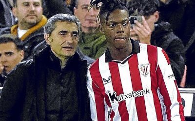 Victorie cu emoții pentru echipa lui Valverde: Williams, speranță în urma succesului La finalul întâlnirii din sferturile de finală ale Cupei, disputate în Mestalla, echipa lui Ernesto Valverde a obținut o victorie crucială împotriva Valenciei, grație unei reușite spectaculoase a fraților Williams