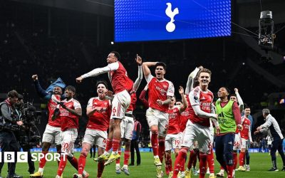 St Totteringham’s Day ar putea veni mai devreme pentru fanii Arsenal, spre dezamăgirea rivalilor de la Tottenham Pentru fanii lui Arsenal, o zi specială a calendarului fotbalistic englez ar putea veni mai repede anul acesta