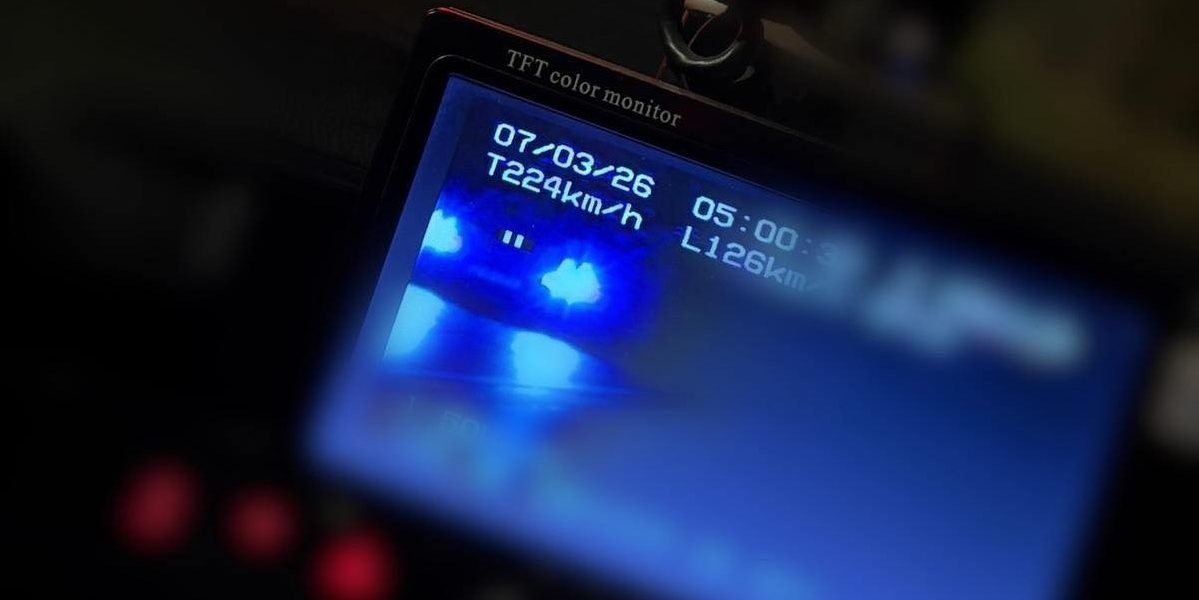 Femeie, prinsă cu 224 km/h pe dn39, în timpul nopții