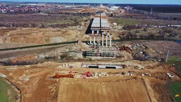 Avans rapid pe șantierul A0: lucrările au ajuns la 40% Lucrările de pe lotul 1 al Autostrăzii de Centură București Nord (A0), tronsonul dintre Joița și Corbeanca, au atins un stadiu fizic de circa 40%