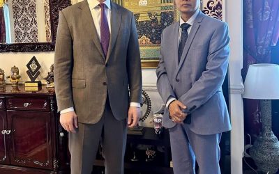Inteligenta Artificială, subiect de discuție la cel mai înalt nivel: Andrei Baciu se întâlnește cu ambasadorul Indiei București, România – Deputatul PNL Andrei Baciu a discutat recent cu E.S