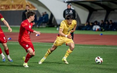 Polonia U20 învinge România U20 într-un meci tensionat la Târgoviște Naționala de tineret a României, U20, a fost învinsă cu scorul de 1-0 de reprezentativa similară a Poloniei într-un meci disputat pe stadionul „Eugen Popescu” din Târgoviște