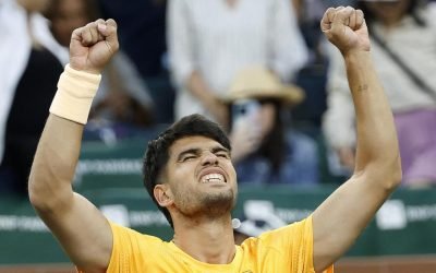 Alcaraz, victorie epică la Indian Wells: „Când iei valul succesului, nu vrei să-l mai lași” Carlos Alcaraz, actualul număr unu mondial, a reușit o victorie memorabilă la turneul Masters 1000 de la Indian Wells, demonstrând o forță mentală de invidiat și o capacitate de a reveni spectaculos în momente critice