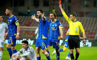 Italia, victorie cu gust amar: Bastoni, eliminat după un fault la limita regulamentului Roma, Italia – Start excelent pentru „Squadra Azzurra”, cu un gol marcat rapid de Kean