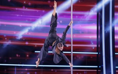 Agnese, campioana la pole dance, a uluit jurații românii au talent: „e în premieră!”