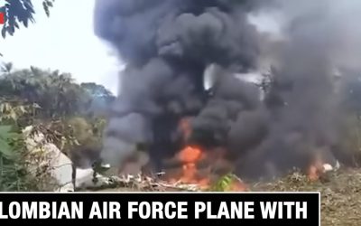 Un avion militar columbian s-a prăbușit luni în sudul țării, în timpul decolării, soldându-se cu cel puțin 48 de răniți