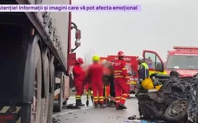 Tragedie în Cluj: Cinci morți, inclusiv doi copii, într-un accident rutier grav Un accident rutier devastator a avut loc luni dimineață în comuna Sânpaul, județul Cluj, soldat cu moartea a cinci persoane, printre care doi minori
