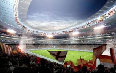 AS Roma va avea un stadion nou: arena de 1,5 miliarde de euro aprobată de autorități Un nou stadion ultramodern, cu o valoare estimată la 1,5 miliarde de euro, va fi construit pentru AS Roma