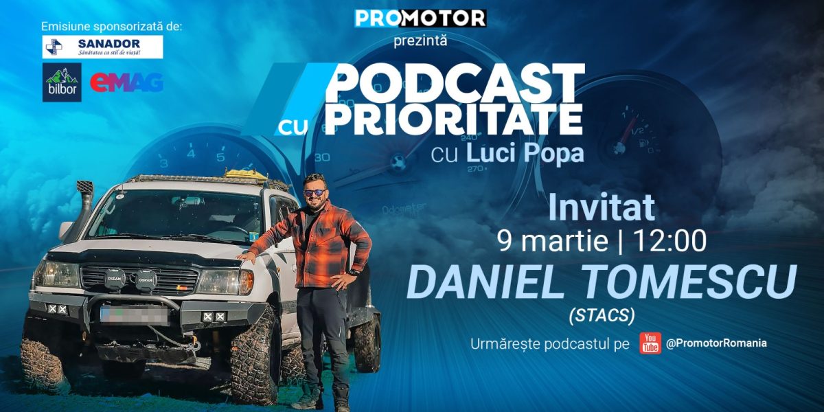 Daniel tomescu (stacs) la podcast cu prioritate: Silvia, e46, drift, off road și 2026