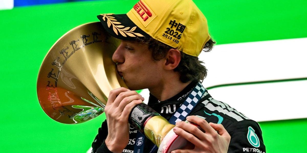 F1 Cina, trionfa Antonelli davanti a Russell, Hamilton 3°, Leclerc 4°