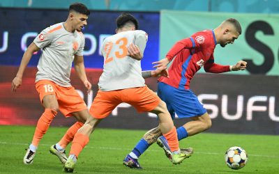 FCSB debutează în play-out-ul Superligii cu un meci împotriva Metaloglobus, partida fiind programată pe Arena Națională