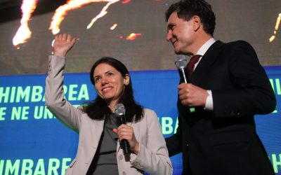 Nicușor Dan o numește pe parteneră ”prima doamnă”