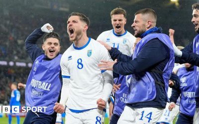 Kosovo, la un pas de istorie: Visul Mondialului și semnificația politică Dacă va reuși să se califice, Kosovo ar putea juca la Cupa Mondială de fotbal, iar impactul ar fi unul uriaș, atât pe plan sportiv, cât și politic