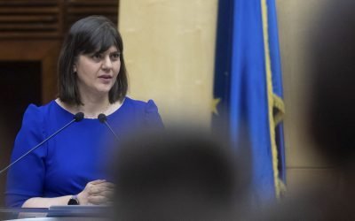 Laura Codruța Kovesi, șefa Parchetului European, a fost recompensată marți cu Premiul Robert Blum pentru Democrație, în cadrul unei ceremonii desfășurate la Leipzig, Germania