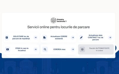 Înscrierile pentru parcările de reședință în Sectorul 1 se fac acum exclusiv online Primăria Sectorului 1 a implementat o schimbare majoră în ceea ce privește gestionarea parcărilor de reședință