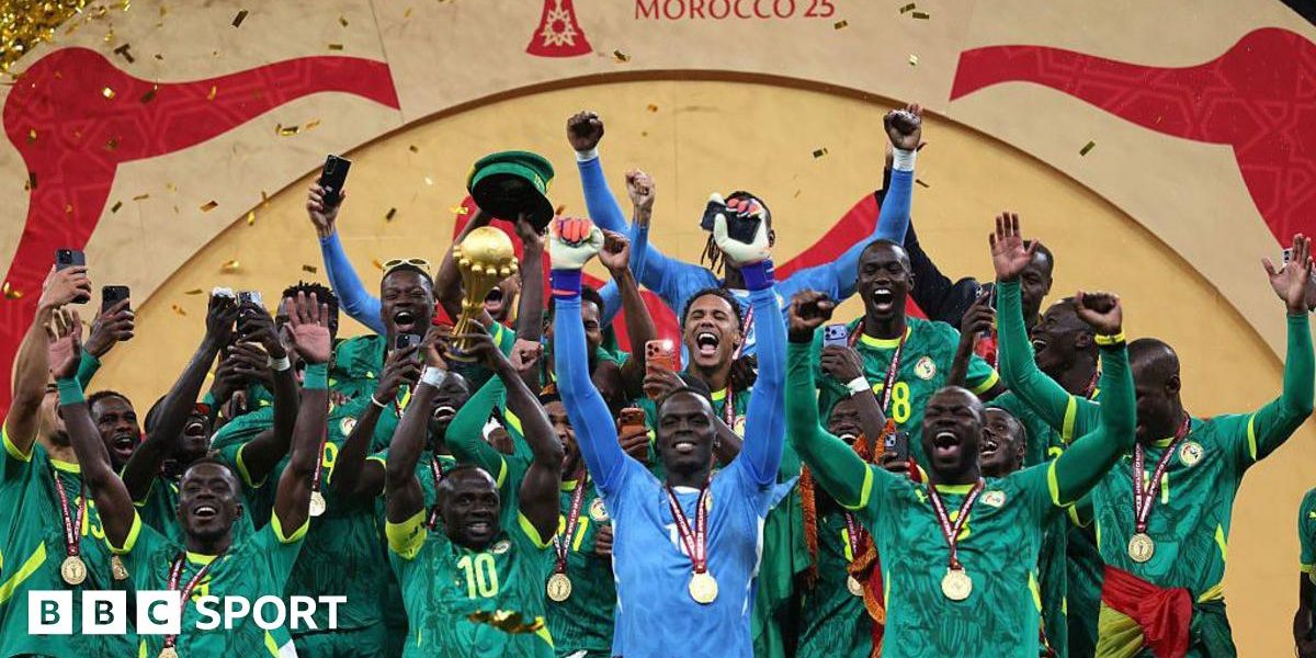 Senegal's initial victory over Morocco was their second Afcon title after winning the trophy in 2021