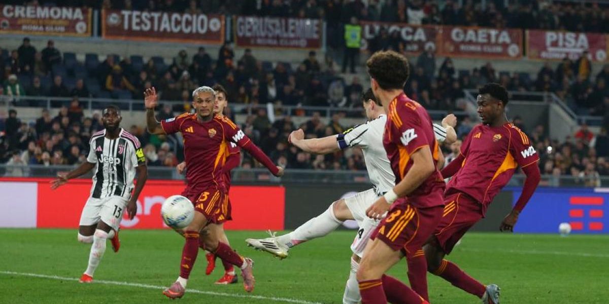 Roma-Juve 3-3: gol di Wesley, Conceiçao, Ndicka, Malen, Boga, Gatti