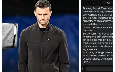 Reacție dură după derby-ul Rapid – Dinamo: Nicolescu, mesaj de la un om de afaceri influent București, 15 martie 2026 – Andrei Nicolescu, președintele lui Dinamo, a primit un mesaj dur după înfrângerea echipei sale în fața Rapidului, scor 2-3, în derby-ul de duminică