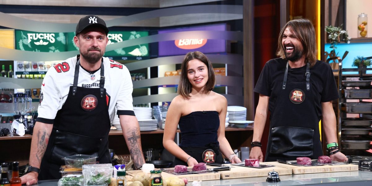 Gabi Tamaș, alături de fiica Selena și Dan Alexa