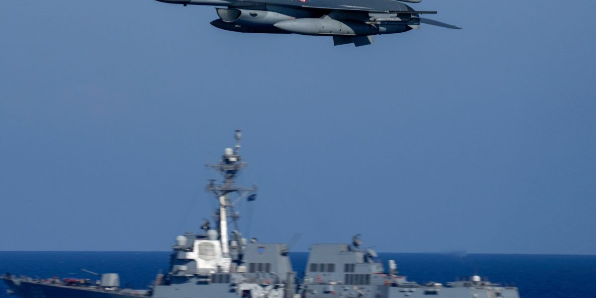 NATO defences destroy missile fired from Iran over Mediterranean: Turkiye | Conflict News