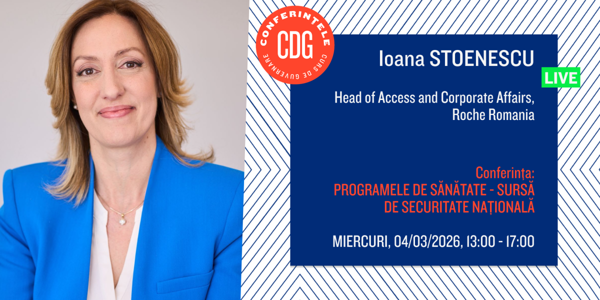 Investițiile în studiile clinice, motor economic și garanție pentru securitatea sanitară, susține un reprezentant Roche Investițiile în studiile clinice reprezintă atât un demers științific, cât și un pilon pentru dezvoltarea economică și un instrument esențial pentru securitatea sanitară