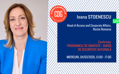 Investițiile în studiile clinice, motor economic și garanție pentru securitatea sanitară, susține un reprezentant Roche Investițiile în studiile clinice reprezintă atât un demers științific, cât și un pilon pentru dezvoltarea economică și un instrument esențial pentru securitatea sanitară