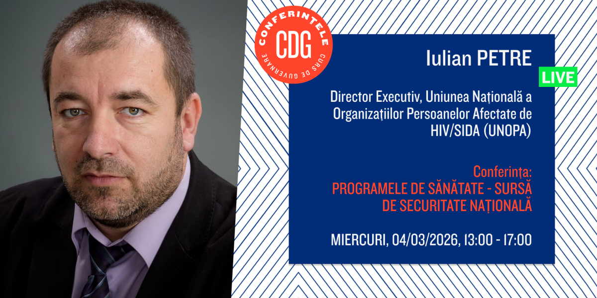 Lipsa predictibilității bugetare amenință tratamentul anti-HIV în România București – Directorul Executiv al UNOPA, Iulian Petre, a tras un semnal de alarmă cu privire la riscurile generate de lipsa de predictibilitate a finanțării programului național de tratament HIV