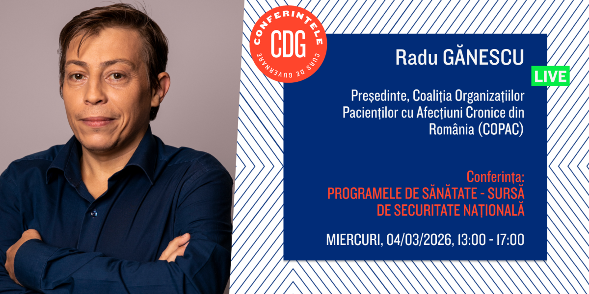 Programele de sănătate din România, concepute în urmă cu peste trei decenii, nu mai corespund nevoilor pacienților, a subliniat Radu Gănescu, președintele Coaliției Organizațiilor Pacienților cu Afecțiuni Cronice (COPAC)