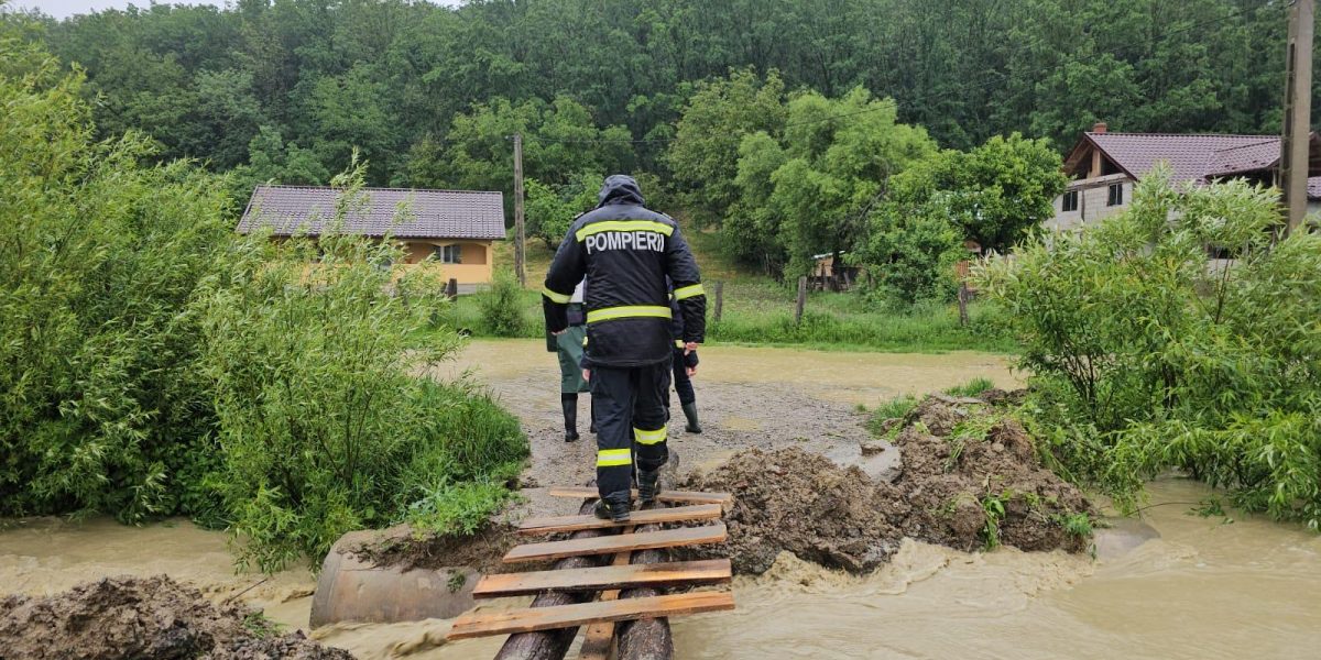 Ploi Torențiale în Giurgiu: Numeroase Gospodării, Inundate