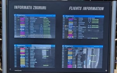 Zboruri anulate și recomandări de anulare a călătoriilor în contextul tensiunilor din Orientul Mijlociu Compania Națională Aeroporturi București a anunțat anularea a 23 de curse aeriene către și dinspre Israel, Siria, Qatar și Dubai, ca urmare a evenimentelor recente din Orientul Mijlociu