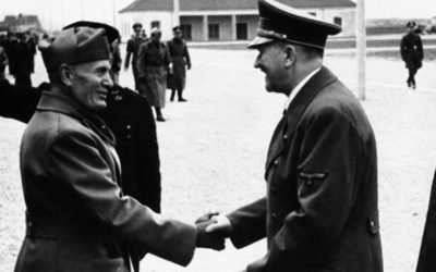 Documente secrete ale lui Mussolini, pregătite pentru licitație, au fost recuperate în Italia Cinci file scrise de mână de Benito Mussolini, datând din aprilie 1944, au fost descoperite într-o casă de licitații din Torino