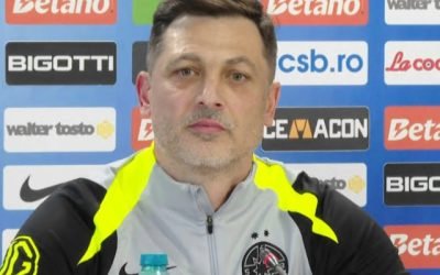 Rădoi: Nu cred că mai eram antrenor la conferința de presă
