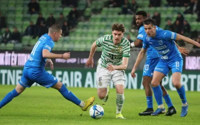 Victorie dramatică pentru Ferencváros în fața lui Kazincbarcika Ferencváros a învins dramatic, cu 2-1, echipa din Kazincbarcika, într-un meci din campionatul maghiar de fotbal
