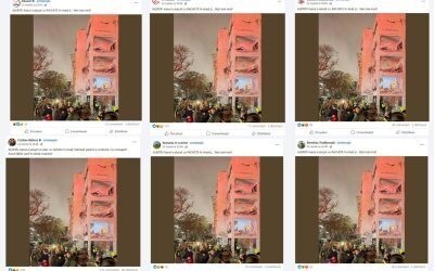 O rețea de pagini de Facebook răspândește dezinformare despre războiul din Iran, dar și narațiuni pro-Kremlin O rețea de pagini de Facebook cu peste patru milioane de urmăritori este în centrul unei campanii de dezinformare care vizează răspândirea de știri false despre războiul din Iran și promovarea narațiunilor favorabile Rusiei