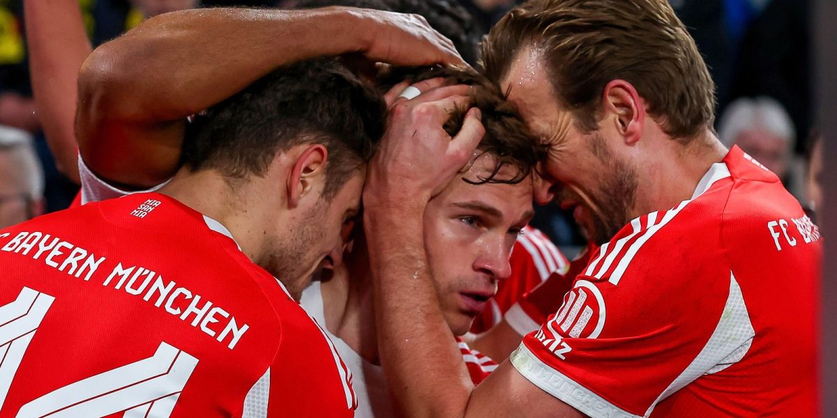 Kimmich, eroul „clasicului” din Bundesliga: Bayern, aproape campioană după victoria cu Dortmund Joshua Kimmich a fost omul meciului în „clasicul” Borussia Dortmund – Bayern Munchen, reușind să marcheze golul victoriei, dar și să ofere o pasă decisivă