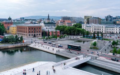 Oslo, desemnat cel mai verde oraș din lume Oslo a fost desemnat cel mai verde oraș din lume, conform unui index realizat de Iglu Cruise, obținând un scor de 77,3 puncte