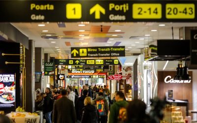 Creștere spectaculoasă pe aeroporturile românești: aproape 28,5 milioane de pasageri în 2025 Traficul aerian din România a cunoscut o creștere semnificativă în 2025, ajungând la aproape 28,5 milioane de pasageri