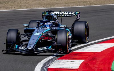 George Russell, de la Mercedes, va pleca din pole position în cursa de Sprint din China, după ce a dominat calificările