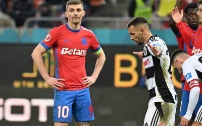 FCSB începe play-out cu metaloglobus, la 7 puncte de baraj
