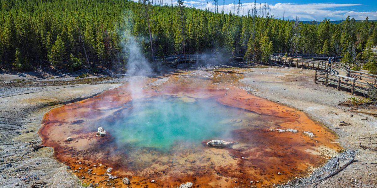 Gheizerul Echinus din Yellowstone, din nou activ după cinci ani de liniște Gheizerul Echinus, cel mai mare gheizer acid din lume, situat în Parcul Național Yellowstone, a erupt din nou la începutul anului 2026