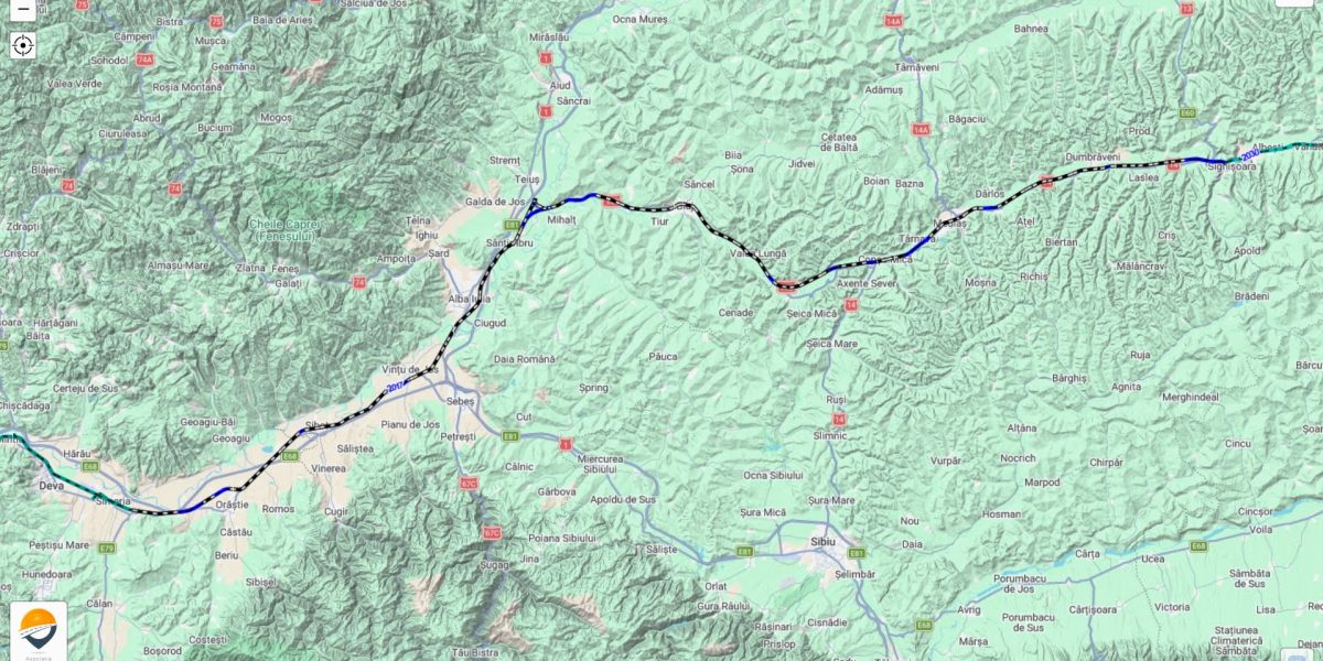 Un tren a parcurs 169 km în 81 de minute
